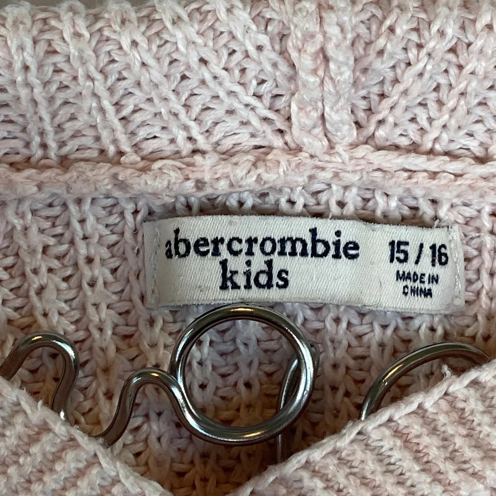 Abercrombie Kids‎ Blush Pink Knit Sweater Size 15 16